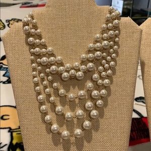 Pearls multi strand necklace NWT